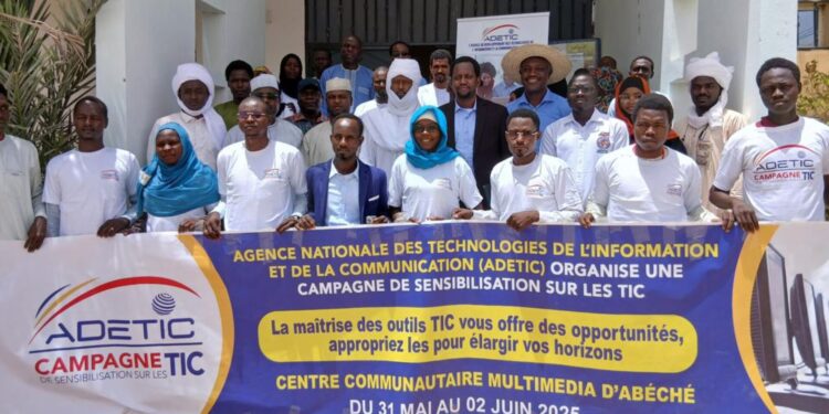 Ouaddaï : L’ADETIC outille les jeunes d’Abéché pour une inclusion numérique responsable