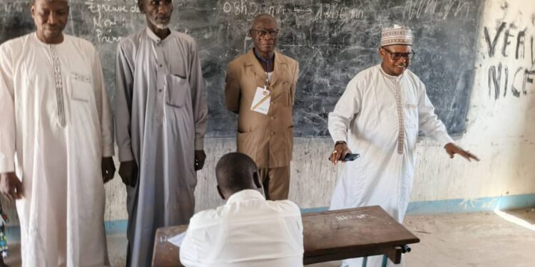 Lac: Baccalauréat 2025, Suivi de proximité à Ngouri par le délégué provincial de l&rsquo;Éducation