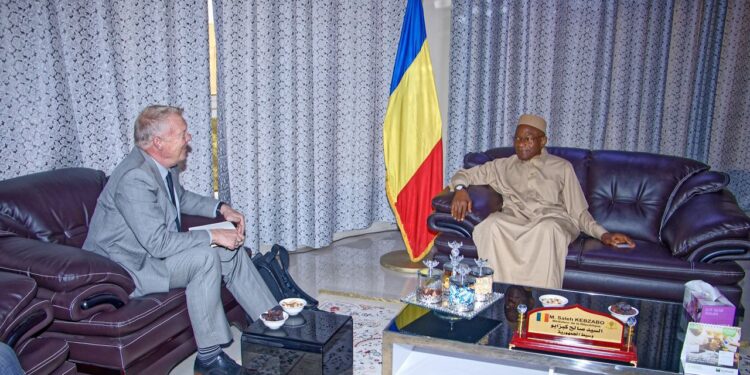 Tchad : Le Conseiller politique de l’Ambassade du Canada reçu à la Médiature de la République