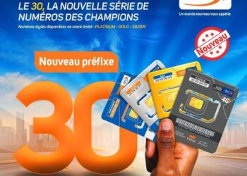 Moov Africa Tchad lance une nouvelle série de numéros commençant par “30”.