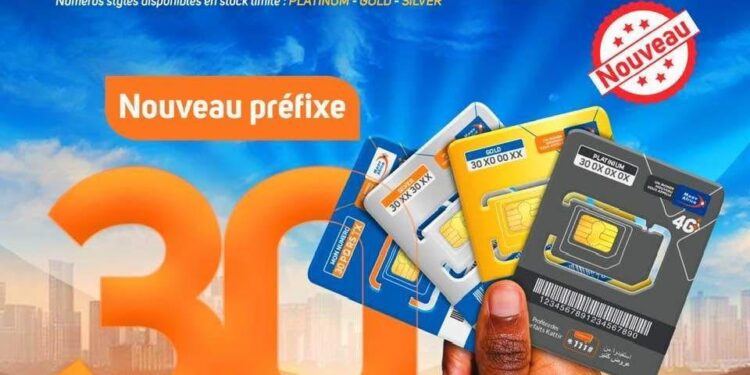 Moov Africa Tchad lance une nouvelle série de numéros commençant par “30”.