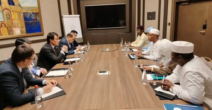 Tchad – Kazakhstan : Entretien entre le Ministre d&rsquo;État tchadien et le Vice-ministre kazakh des Affaires étrangères