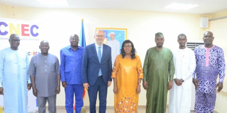 Tchad : L&rsquo;ambassadeur de la Grèce reçu par la secrétaire d&rsquo;État à la santé publique