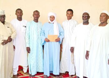 Ati célèbre l&rsquo;excellence : Acharif Hissein Oumar, prodige du Batha, distingué par un opérateur économique.