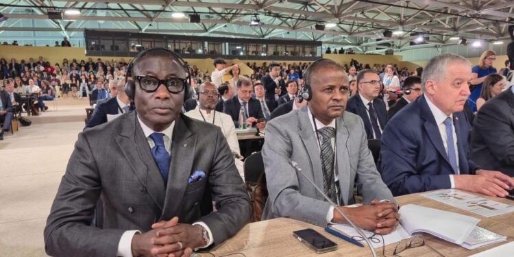 Tchad: Le Ministre d’État Tahir Hamid Nguilin représente le Chef de l’État à la 3ᵉ Conférence des Nations Unies sur l’Océan