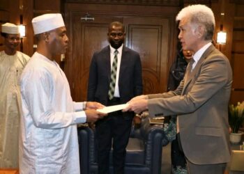 Tchad : Le nouvel ambassadeur du Japon présente les copies figurées de ses lettres de créance