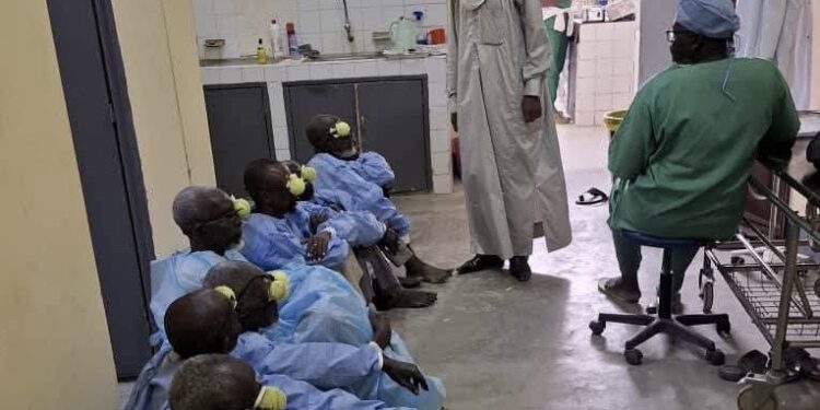 Bahr El Gazel : le ministère de la santé lance une campagne chirurgicale gratuite contre la cataracte à Moussoro