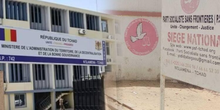 Tchad : Le PSF dénonce des dérives autoritaires du Ministre de l’Administration du Territoire