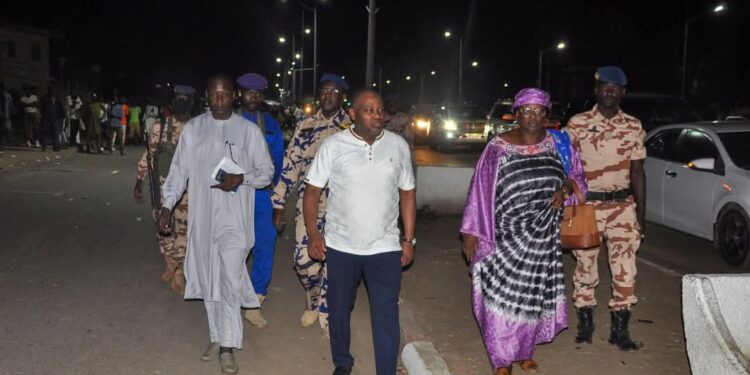 N’Djaména : Tournée de sécurité nocturne dans la capitale pour lutter contre l’insécurité