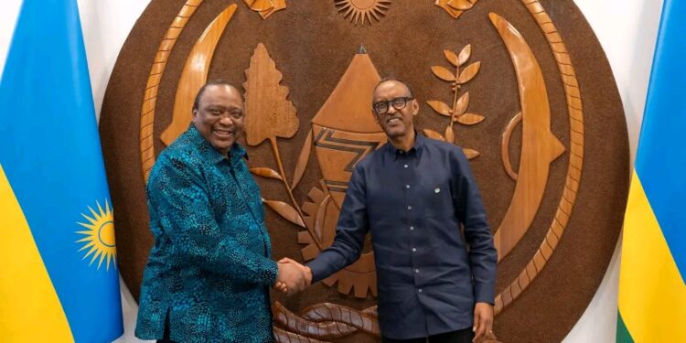 Rwanda : Kagame et Kenyatta resserrent les rangs pour la paix à l&rsquo;Est de la RDC