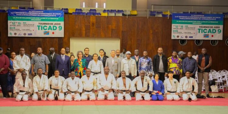 RDC : Le judo au service de la diplomatie en amont de la TICAD 9 à Kinshasa