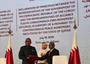 RDC : Un pas décisif vers la paix à l’Est, Kinshasa et l’AFC/M23 signent une Déclaration de principes à Doha