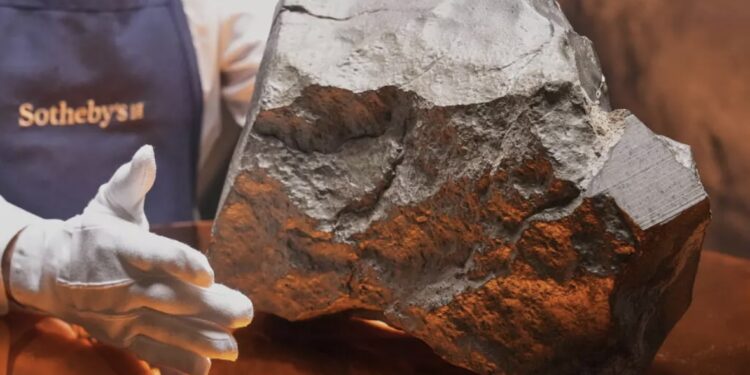 Niger: la météorite provenant de Mars découverte à Agadez vendue 5 millions de dollars à New York