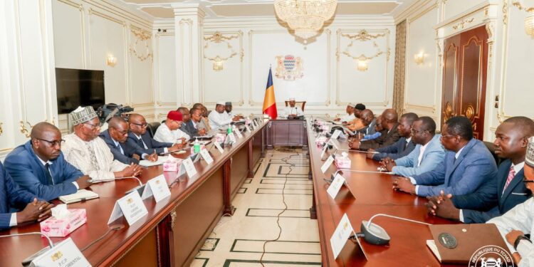 Tchad : Le président Mahamat Idriss Déby Itno échange avec les 23 présidents des conseils provinciaux