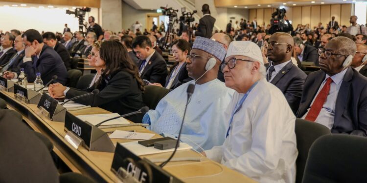 Tchad : Le président de l’Assemblée nationale, Ali Kolotou Tchaïmi, représente le pays à la 6e Conférence mondiale des Présidents de Parlement à Genève