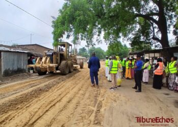 Tchad : La Mairie du 6ᵉ arrondissement à l’œuvre pour réfectionner les routes à Moursal