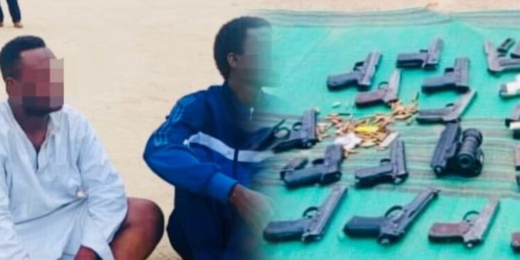 Tchad : Un réseau criminel démantelé à N&rsquo;Djamena, armes et faussaires présentés à la presse