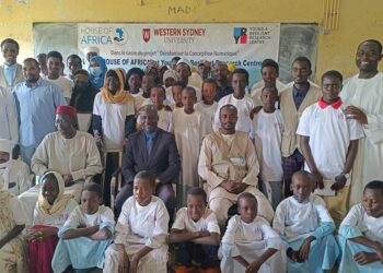 Abéché : Des jeunes formés sur la conception numérique.
