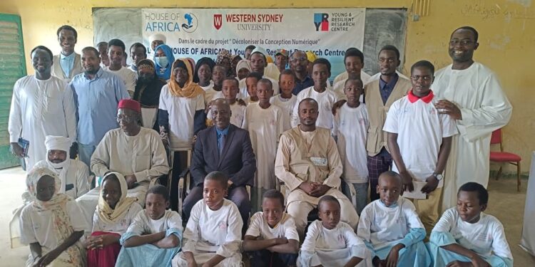 Abéché : Des jeunes formés sur la conception numérique.