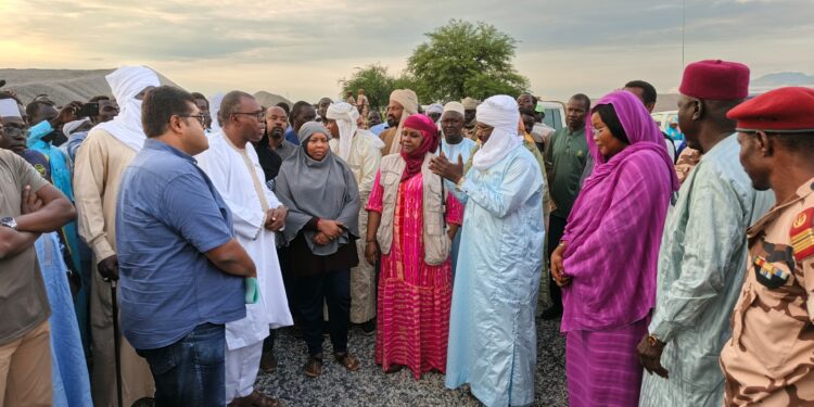 Guera: La secrétaire d&rsquo;État au Pétrole et aux mines en séjour officiel à Mongo