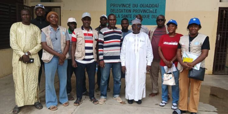 Abéché : Arrivée de l’équipe multidisciplinaire d’appui à la riposte contre le choléra