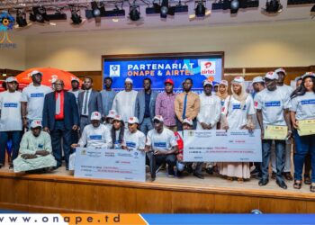 Tchad : ONAPE et Airtel financent les activités de 500 jeunes à hauteur de 50 millions.