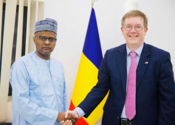Coopération : Le ministre d’Etat Tahir Hamid Nguilin reçoit l&rsquo;Ambassadeur de l&rsquo;Allemagne à la fin de sa mission au Tchad