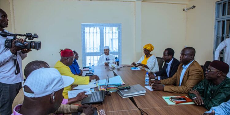 Tchad : Le comité d&rsquo;affectation et de mutation du ministère de la Jeunesse et des Sports à pied d&rsquo;œuvre.