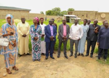 Tchad : Inspection du chantier du siège de la HAMA