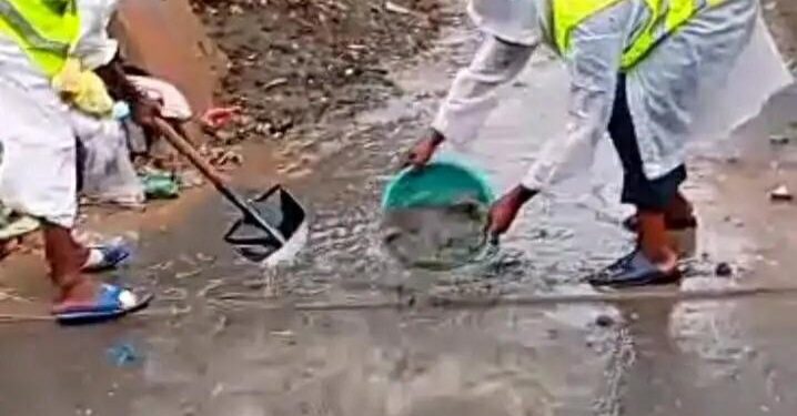 Tchad : L’Association des Jeunes Panafricanistes mobilisée contre les inondations à N’Djaména, la capitale.