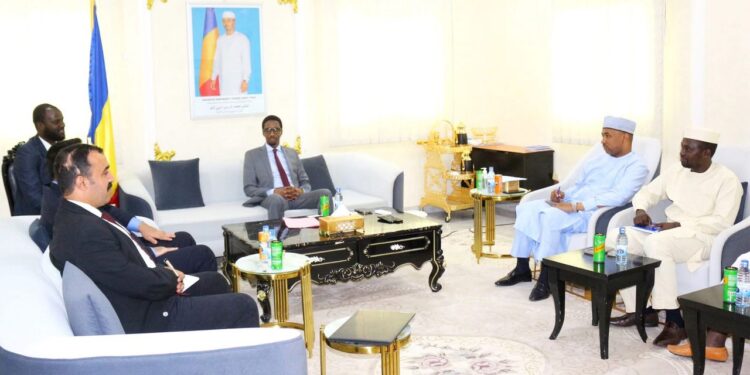 Tchad : Le ministre de la communication échange avec le coordonnateur de Tika.