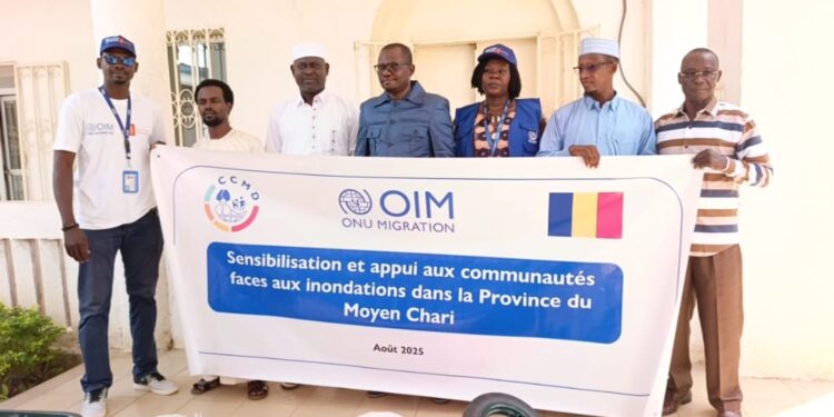Moyen-Chari : L’OIM soutient les communautés face aux éventuelles inondations