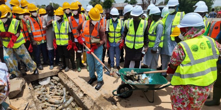 N’Djamena : lancement des travaux de curage et de pose de dalots dans les 7ᵉ et 9ᵉ arrondissements