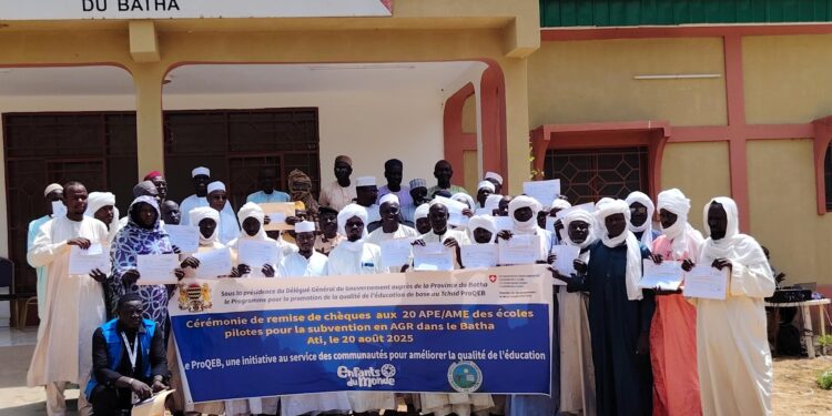 Batha : 20 Associations de parents d&rsquo;élèves et Associations des mères éducatrices soutenues pour renforcer l’éducation grâce aux Activités génératrices de revenus