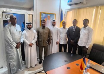 Tchad : Lutte contre les inondations, le Secrétaire général du ministère de l’Aménagement du Territoire reçoit une délégation qatarie