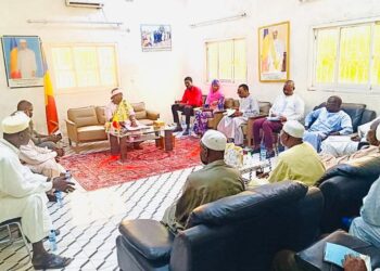 N&rsquo;Djaména : Mme Amina Kodjiana reçoit le syndicat national des courtiers de frets et des commissionnaires de transports du Tchad