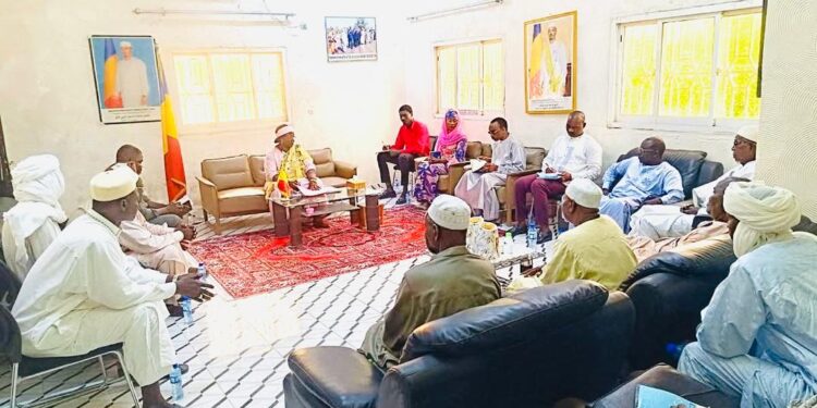 N&rsquo;Djaména : Mme Amina Kodjiana reçoit le syndicat national des courtiers de frets et des commissionnaires de transports du Tchad