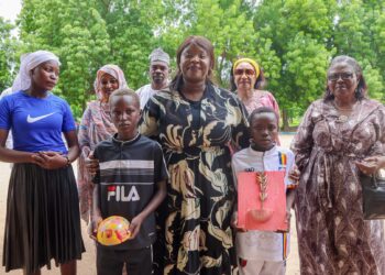 Tchad: Protection de l’enfance Mme Kitoko Gata Ngoulou au chevet des enfants vulnérables