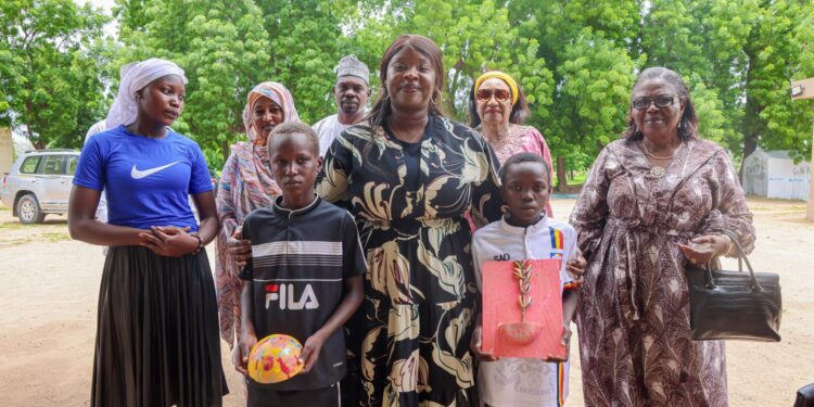 Tchad: Protection de l’enfance Mme Kitoko Gata Ngoulou au chevet des enfants vulnérables