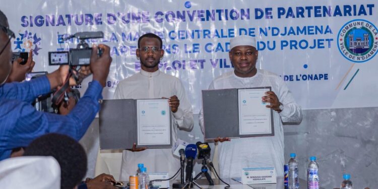 N’Djamena : La mairie centrale et l’ONAPE s’allient pour l’emploi des jeunes et la transition écologique