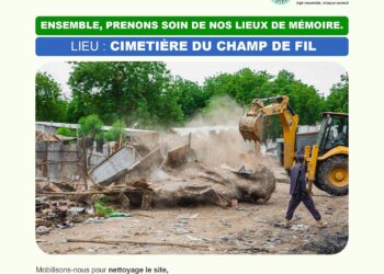 N&rsquo;Djamena : Appel à la mobilisation pour le nettoyage du cimetière du Champ de Fil