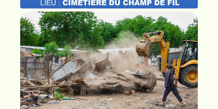 N&rsquo;Djamena : Appel à la mobilisation pour le nettoyage du cimetière du Champ de Fil