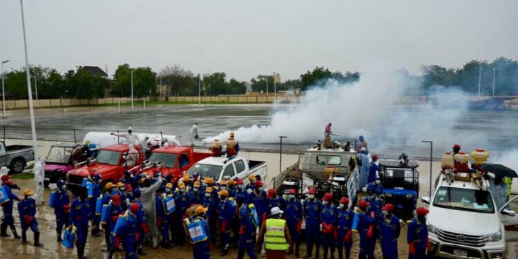 Tchad : Lancement de la Campagne de Pulvérisation Intra et extra-Domiciliaire 2025 à N’Djamena