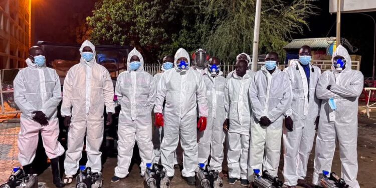 N’Djamena : La mairie centrale lance une vaste opération de pulvérisation intra-domiciliaire contre le paludisme