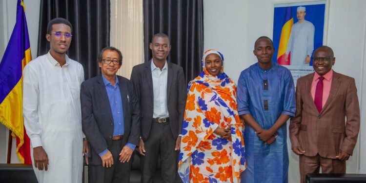 Tchad : La ministre des Transports reçoit l&rsquo;équipe dirigeante de l&rsquo;EHTN de N’Djamena