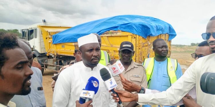 Tchad : L&rsquo;ONASER sensibilise les conducteurs des bennes sur le respect du code de la route.