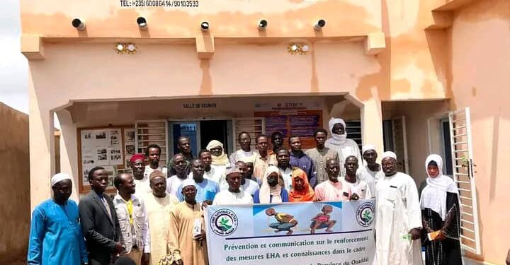 Ouaddaï : l’ONG KITÈS renforce les capacités des leaders communautaires dans la lutte contre le choléra