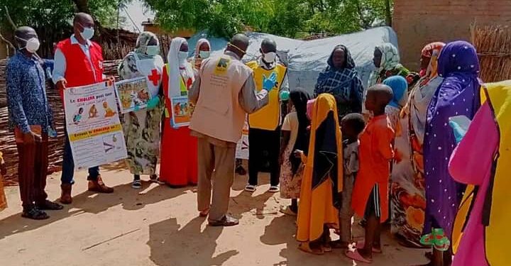 Tchad : Lutte contre le choléra à Ouaddai, intervention au camp des réfugiés de Treguine
