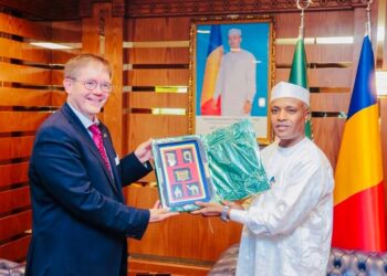 Diplomatie : L&rsquo;Ambassadeur d&rsquo;Allemagne en fin de mission s&rsquo;entretient avec le chef de la diplomatie tchadienne