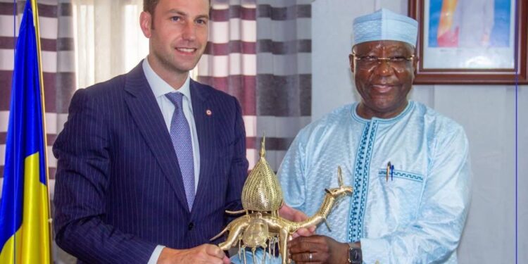 Tchad : Le député français Charles Sitzenstuhl reçu par le Président du Conseil Constitutionnel